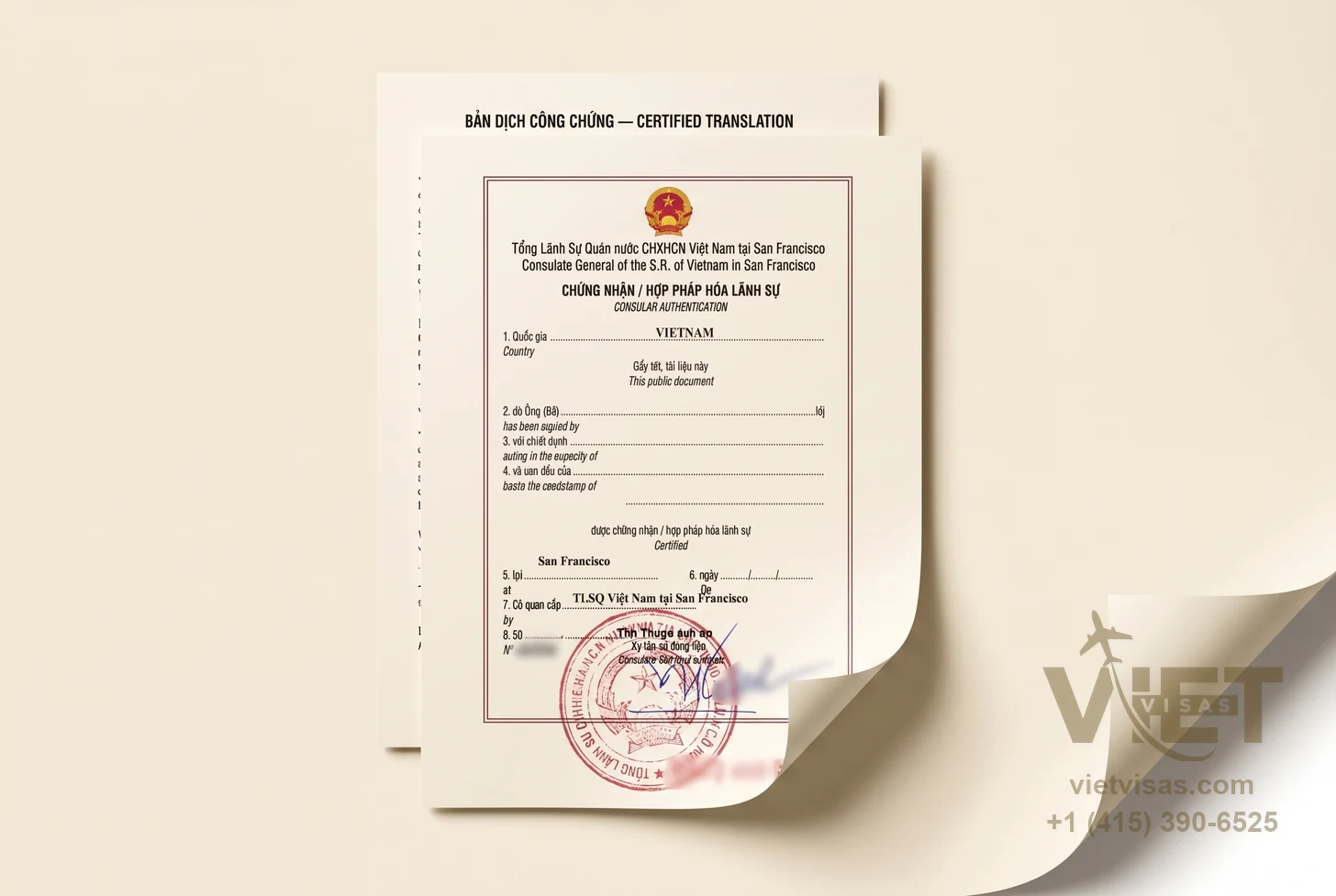 Dịch thuật công chứng tiếng Việt tại Mỹ